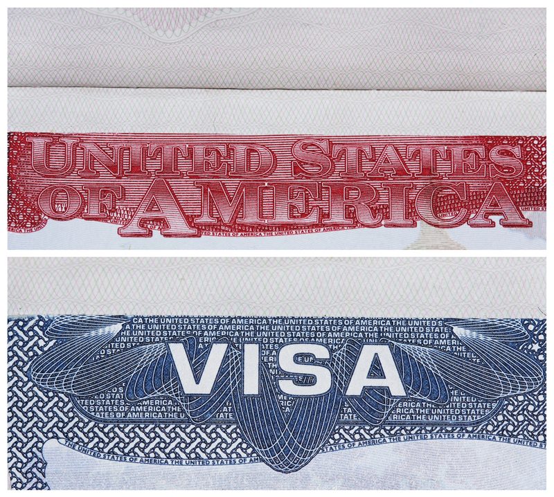 US Visa Stamp