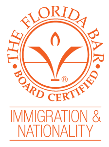 especialista Certificado en Immigracion y Nacionalidad por la Barra de Abogados en miami