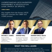 Webinar-Veranstaltung zum neuen USCIS EB-5 Inventory Management